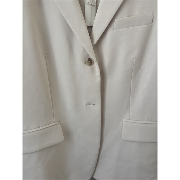Banana Republic Women's Ivory Single Breasted Blazer Size Medium NWT - Picture 3 of 10